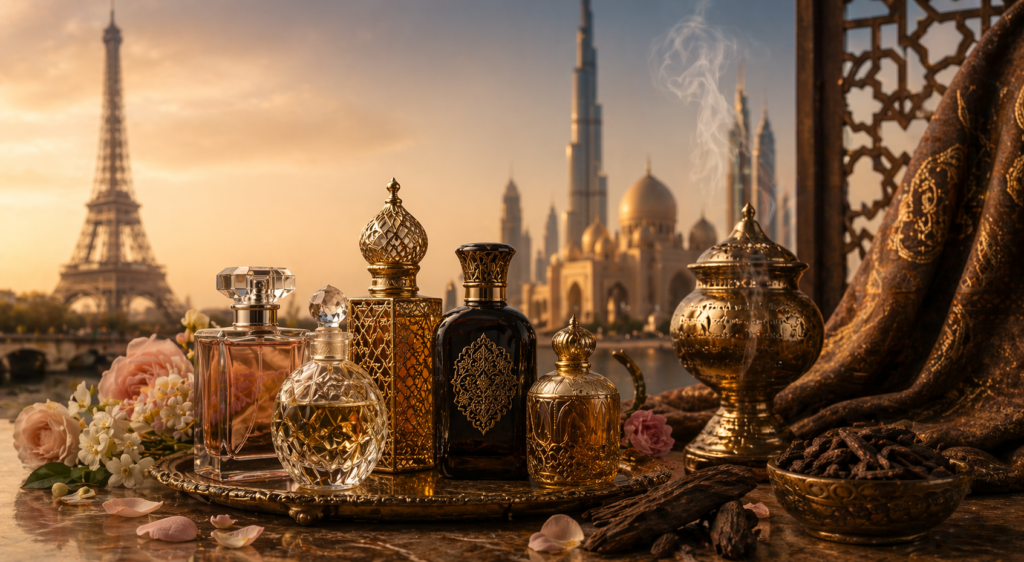 luxurious perfume and persian skyline blend